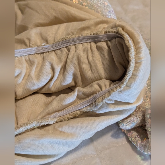 Pink Lily Sequin Romper shorts Small - Picture 11 of 12